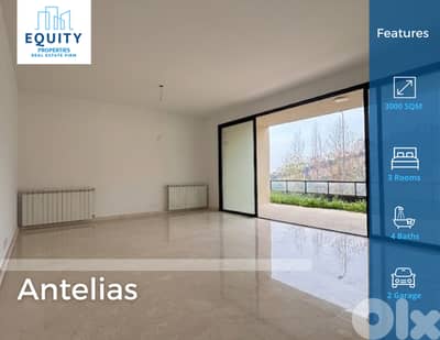 200 SQM Apartment With 100 Terrace For Sale In Antelias #RH31119