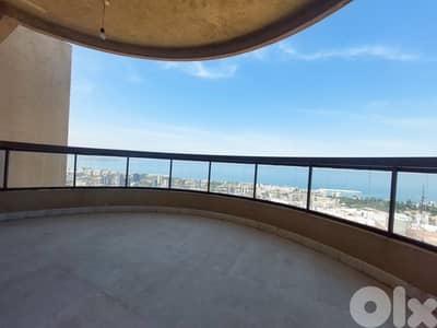 190 SQM New Apartment in Dbayeh, Metn with Panoramic Sea View