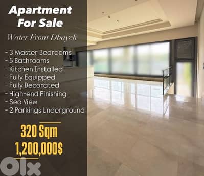 Apartment For Sale - Water Front Dbaye
