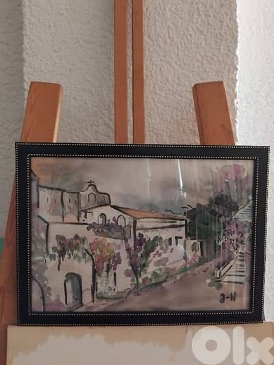 رسم اكريليك