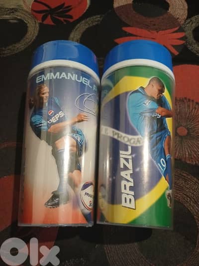 2 collector cup of rivaldo and petit