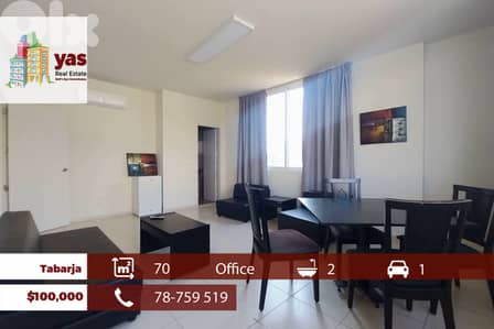 Tabarja 70m2 | Partly Furnished Office | Ideal Location | Catch |IV/BA