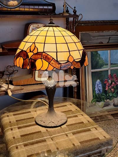 tiffany antique european lamp