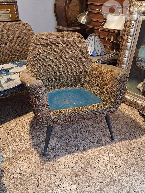 set of 3 pieces vintage salon 2