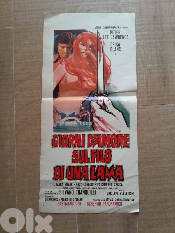 30 + catalog of Original 1973 Italian movie poster 7