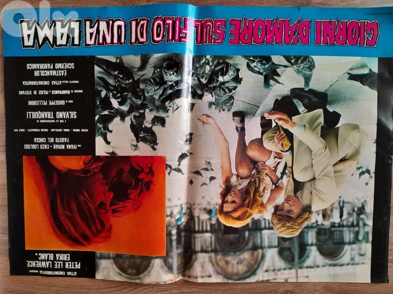 30 + catalog of Original 1973 Italian movie poster 15