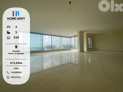 apartment for sale in Hazmiyeh, Baabda