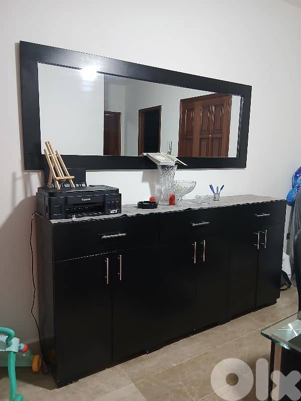 table without chairs and dresser 3