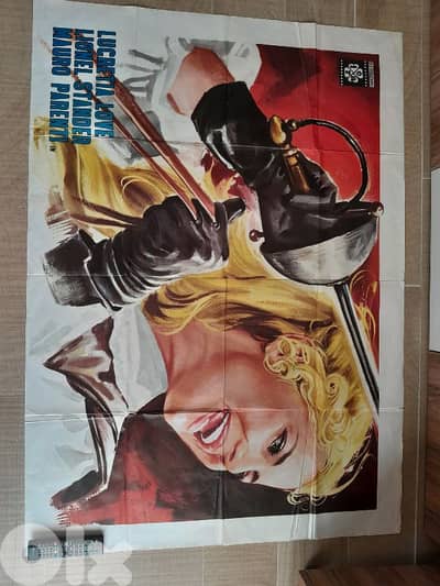 Original Italian Movie poster Very large