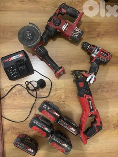 مجموعةمتكاملةمن ماركة Einhell