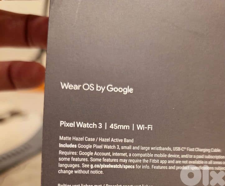 Google Pixel watch 3 45mm 2