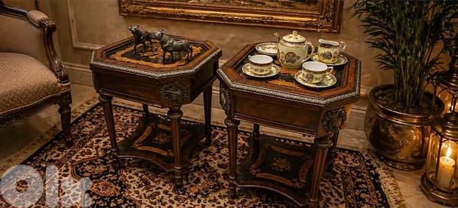 ANTICO TAVOLINO PORTAFIORI NAPOLEONE III FRANCIA XIX SECOLO.