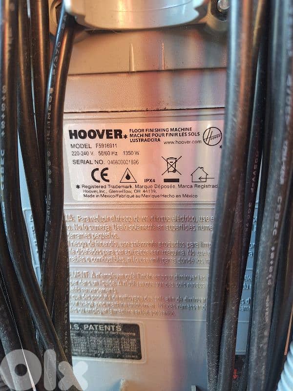 Hoover Brush and wash 1