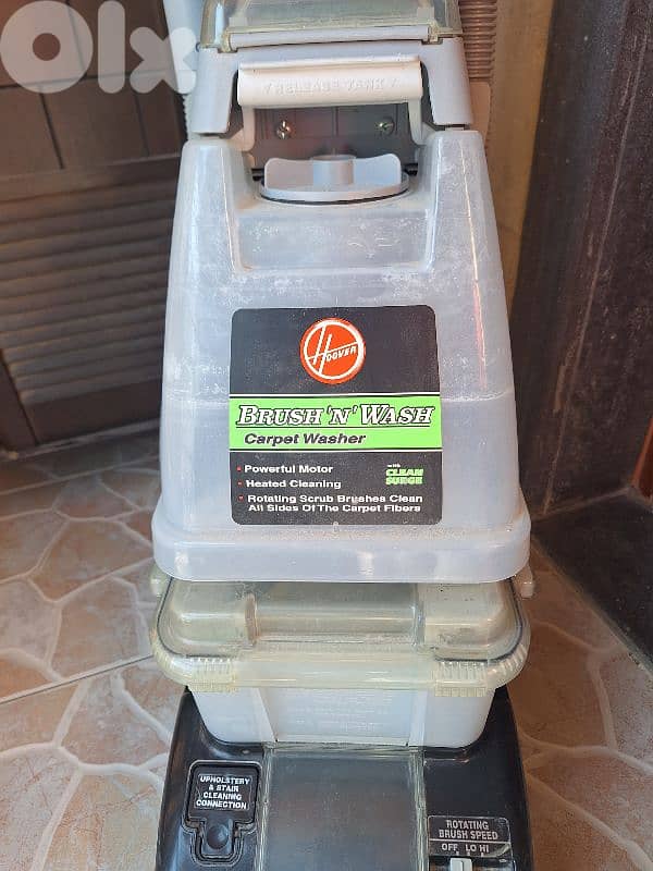 Hoover Brush and wash 5