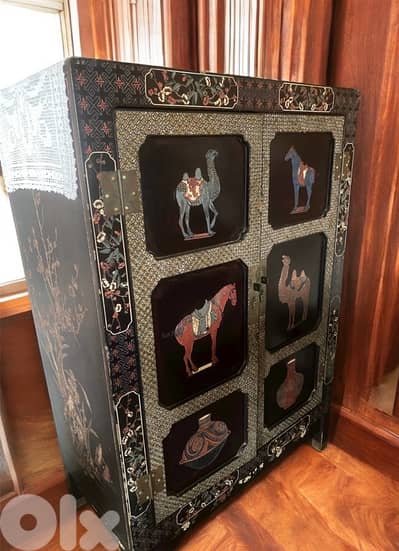 antique 1960 closet -