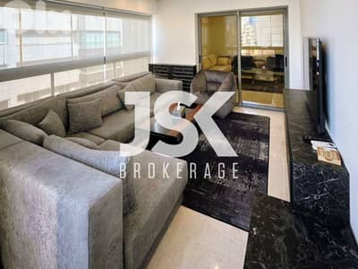 L21109 - Furnished Apartment with Mountain View For Sale in Achrafieh