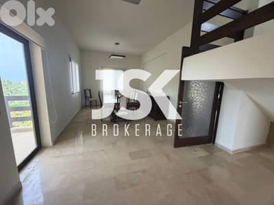 L21113 - Spacious Duplex With Terrace For Rent in Simar Jbeil, Batroun