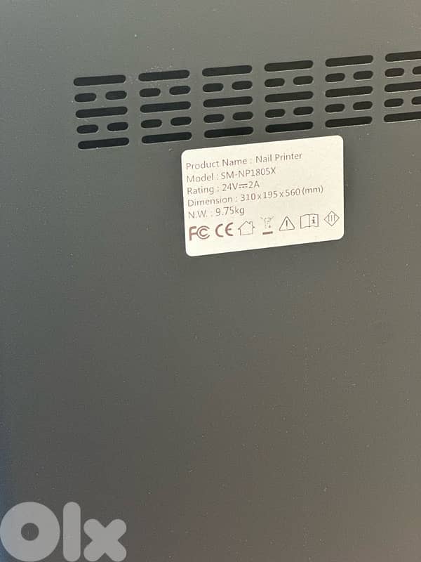 Automatic Nail Printer Machine - O2Nails | Salon Equipment | Like New 4