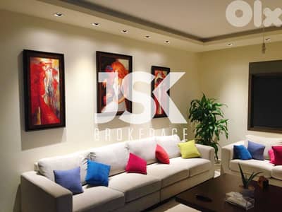 L21121 - Furnished 3 Bedroom Apartment With Terrace For Sale in Fanar