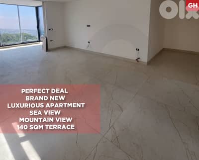 140 SQM TERRACE,SEA VIEW ,Sehayleh, Keserouan/سهيله REF#GH135644