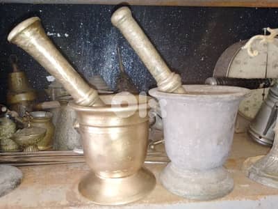 انتيك هاون نحاس عدد 2