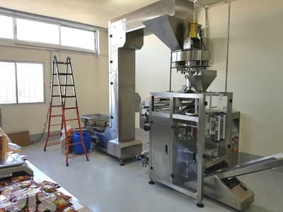 مكنة جديدة لتعبئة اكياس الحبوب وبودرة للبيع