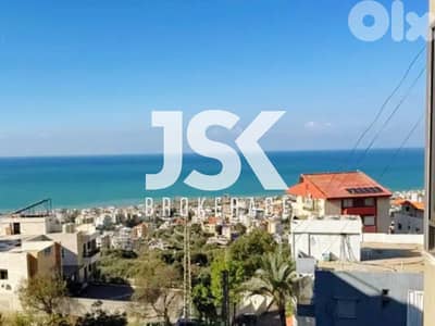 L21135 - Apartment with Mountain & Sea View For Sale in Jbeil, Blat
