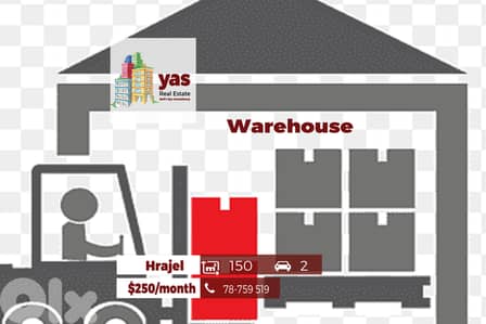 Hrajel 150m2 | Warehouse | well Maintained | Rent | JO