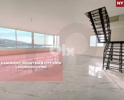 sea, mountain view,Broummana, Qennabet, Metn/برمانا,قنابة REF#NY135659