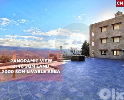 Rare Find,panoramic view, terrace, Broummana, Metn/برمانا REF#CN135671