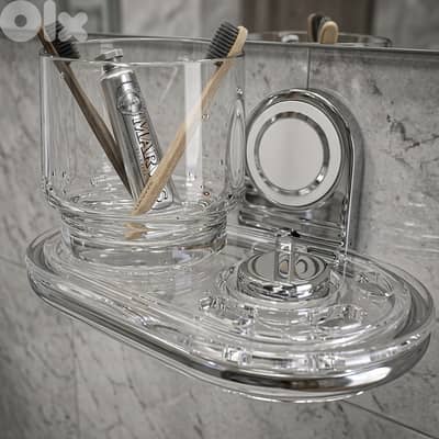 Haceka - La Ronde - Glass Holder with Toothbrush