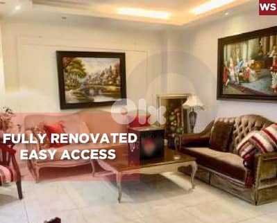 Fully renovated, easy access, Verdun, Beirut/فردان REF#WS135681