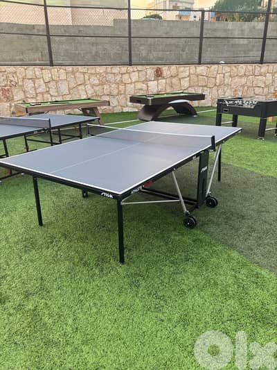 STIGA ATHLETE ROLLER TABLE TENNIS / 18 MM WOOD THICKNESS