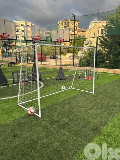 Mini football 300 x 200 x 130 cm with net