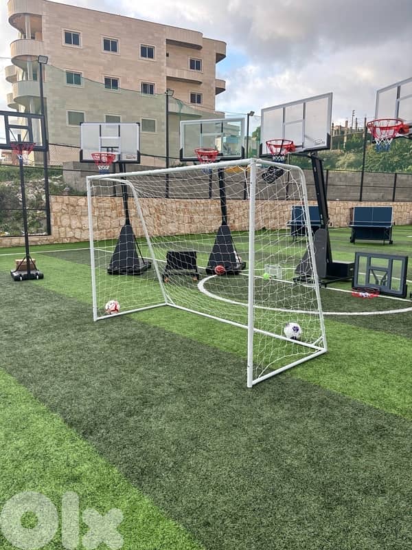 Mini football 300 x 200 x 130 cm with net 1