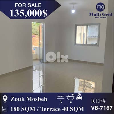 VB-7167 / Apartment for Sale in Zouk Mosbeh, شقة للبيع في زوق مصبح