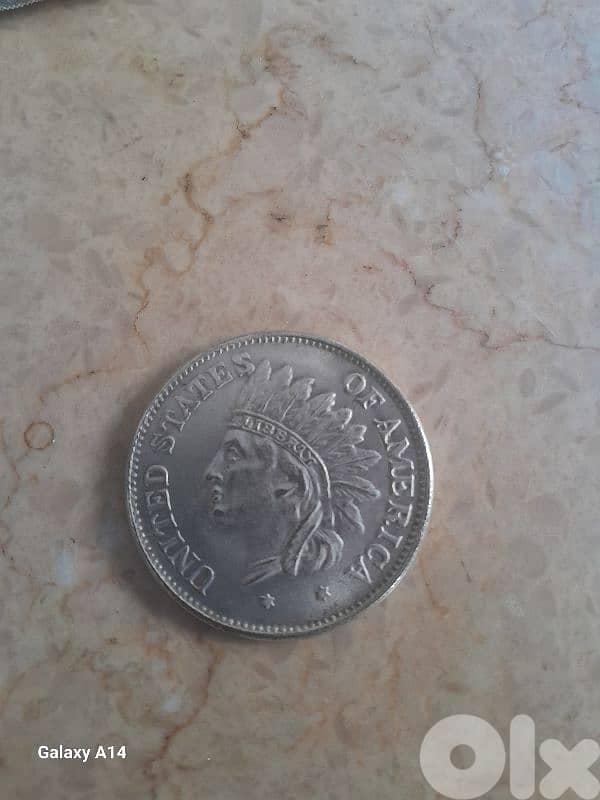 coin 1$ 1851 price 1000$ 1