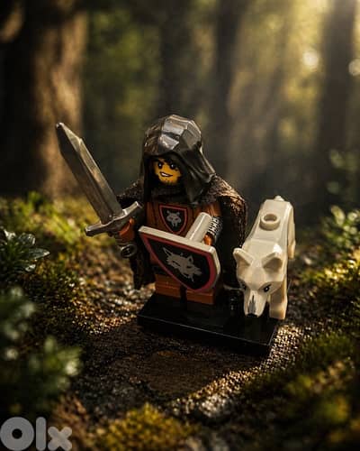 Lego collectible figure wolf master