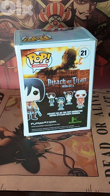 Mikasa Ackermann #21 Funko Pop 1