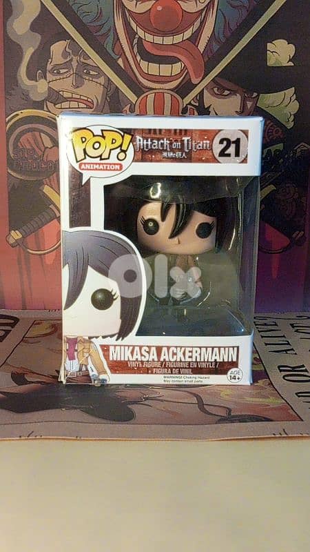 Mikasa Ackermann #21 Funko Pop 3