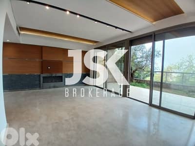 L21161 - Apartment with Terrace & Garden For Rent in Beit Misk