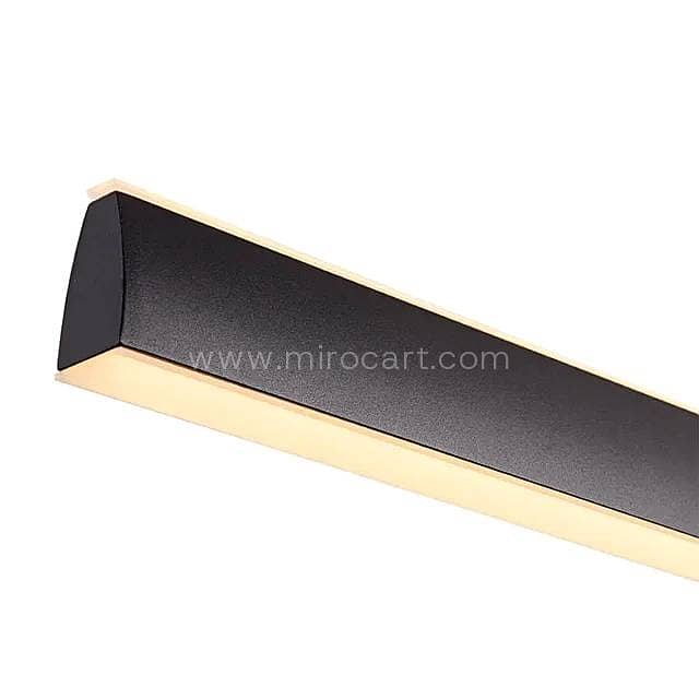 120cm Linear LED Pendant Light — Black / White 5