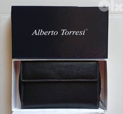 New Soft Real Leather Woman Wallet - Made in Italy