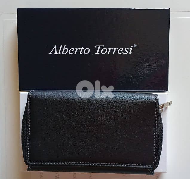New Soft Real Leather Woman Wallet - Made in Italy 2