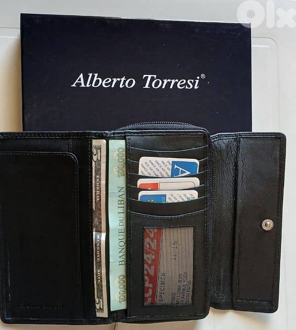 New Soft Real Leather Woman Wallet - Made in Italy 9