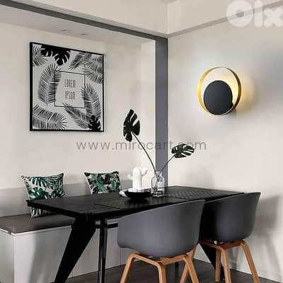 Eclipse LED Wall Light — 25cm Offset Sconce