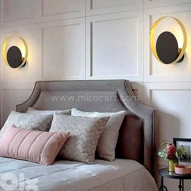 Eclipse LED Wall Light — 25cm Offset Sconce 4