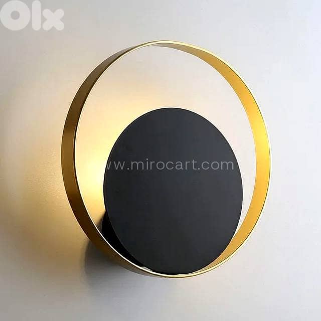 Eclipse LED Wall Light — 25cm Offset Sconce 5