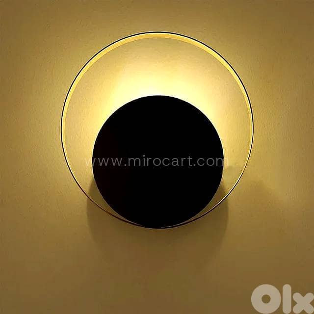 Eclipse LED Wall Light — 25cm Offset Sconce 7