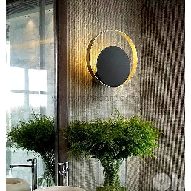 Eclipse LED Wall Light — 25cm Offset Sconce 8